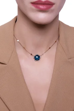 Pasquale Bruni BON TON NECKLACE- Topaz|Rose Gold