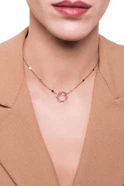 Pasquale Bruni BON TON NECKLACE- Rose Gold|Necklaces