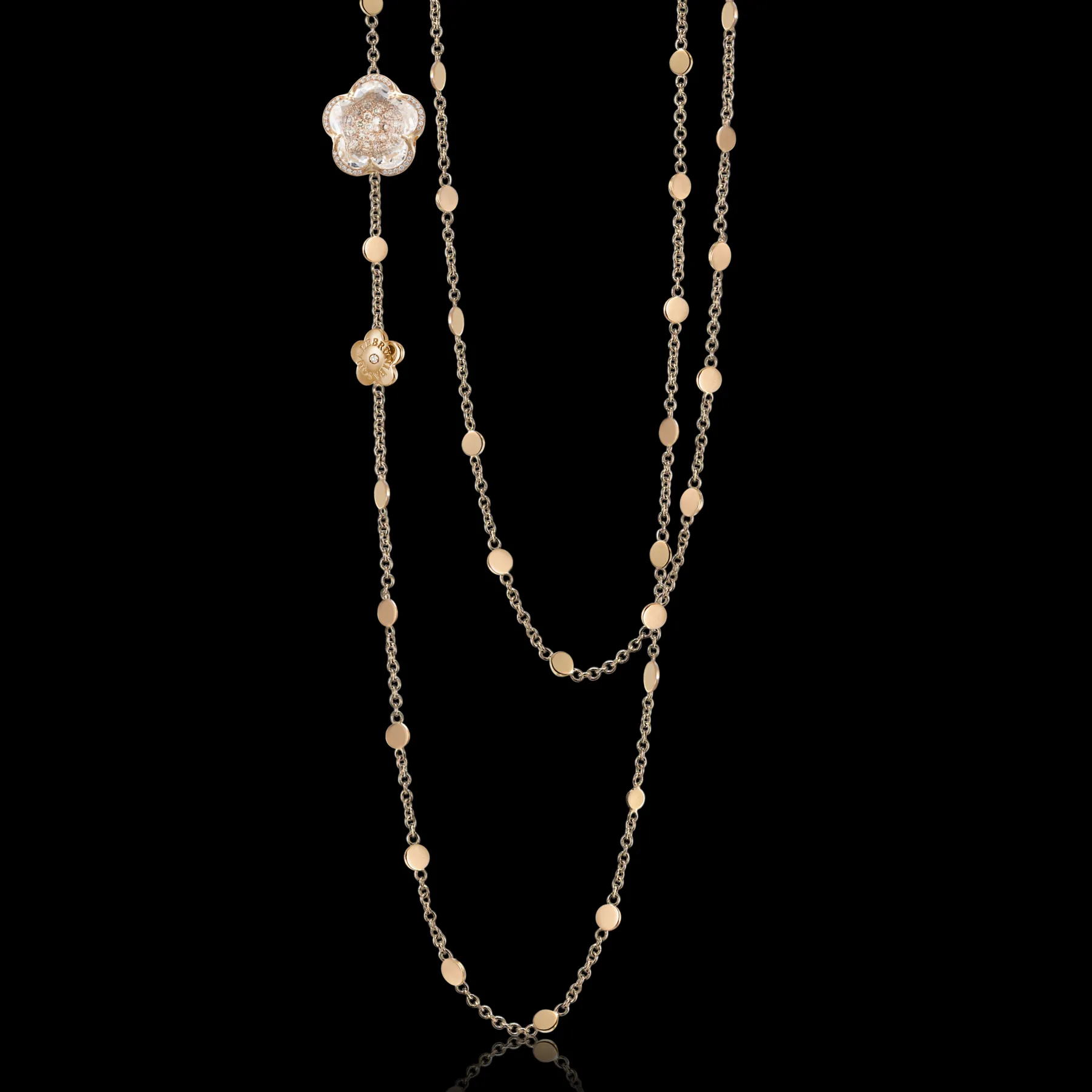 Pasquale Bruni BON TON SAUTOIR- Rose Gold|Necklaces
