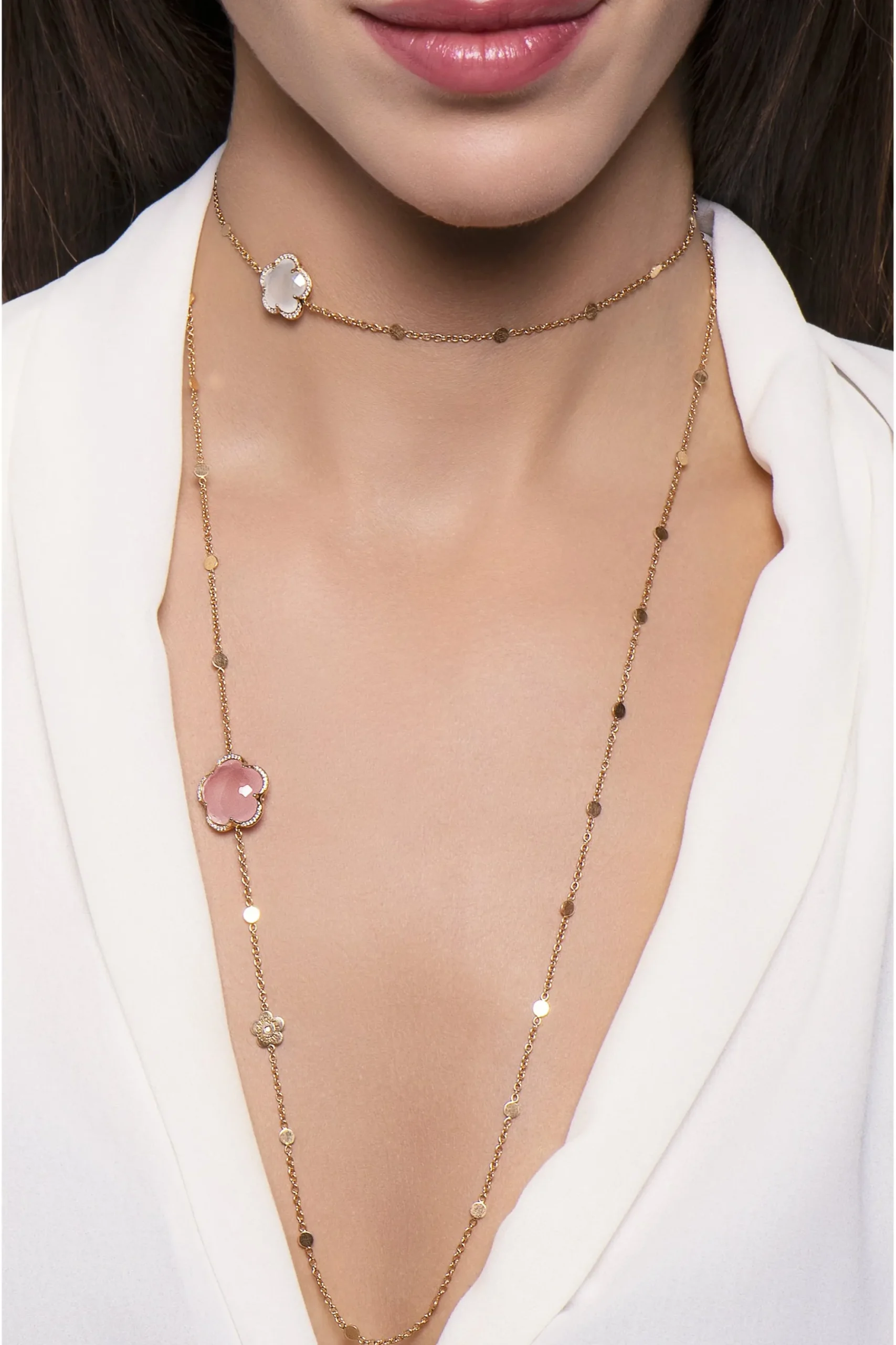 Pasquale Bruni BON TON SAUTOIR- Rose Gold|Necklaces