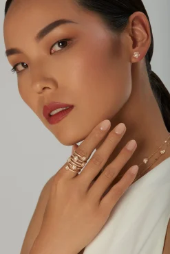 Pasquale Bruni FIGLIA DEI FIORI EARRINGS- Rose Gold|Earrings