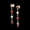 Pasquale Bruni FIGLIA DEI FIORI EARRINGS- Moonstone|Rose Gold