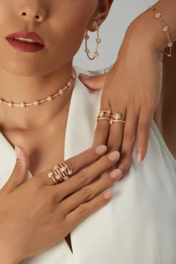 Pasquale Bruni FIGLIA DEI FIORI RING- Rose Gold|Rings