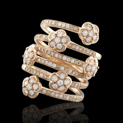 Pasquale Bruni FIGLIA DEI FIORI RING- Rose Gold|Rings