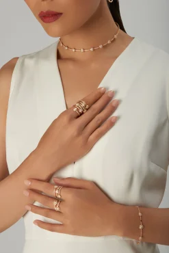 Pasquale Bruni FIGLIA DEI FIORI RING- Rose Gold|Rings