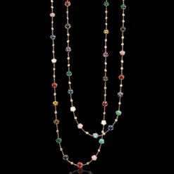 Pasquale Bruni FIGLIA DEI FIORI SAUTOIR- Topaz|Moonstone