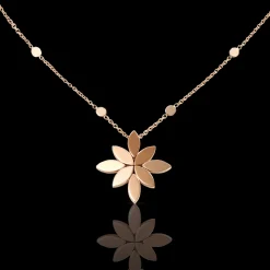 Pasquale Bruni GHIRLANDA LUCE DI LOTO NECKLACE- Rose Gold|Necklaces