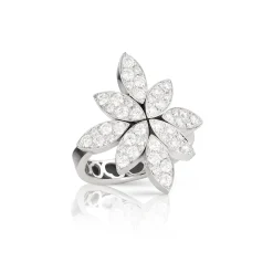 Pasquale Bruni GHIRLANDA LUCE DI LOTO RING- White Gold|Rings