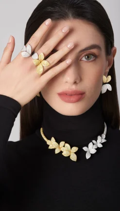 Pasquale Bruni GIARDINI SEGRETI AURA RING- White Gold|Rings