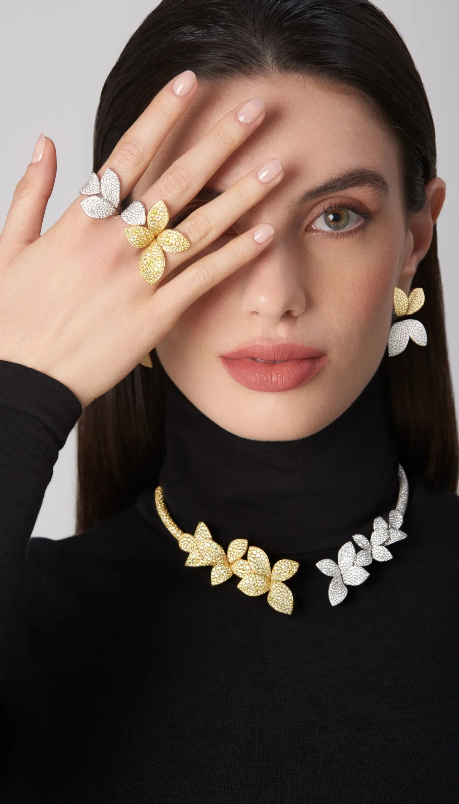 Pasquale Bruni GIARDINI SEGRETI AURA RING- White Gold|Rings