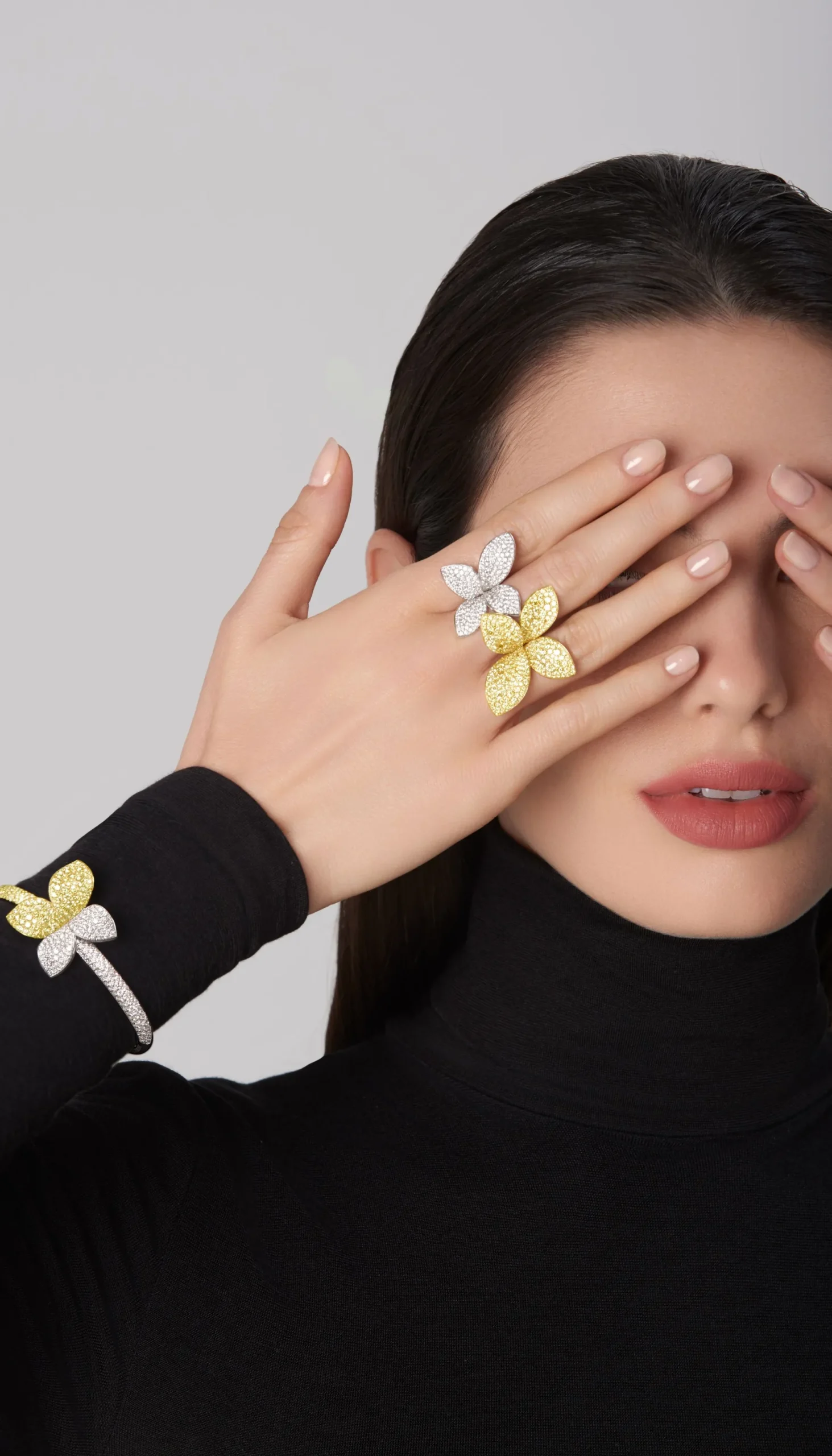 Pasquale Bruni GIARDINI SEGRETI AURA RING- White Gold|Rings