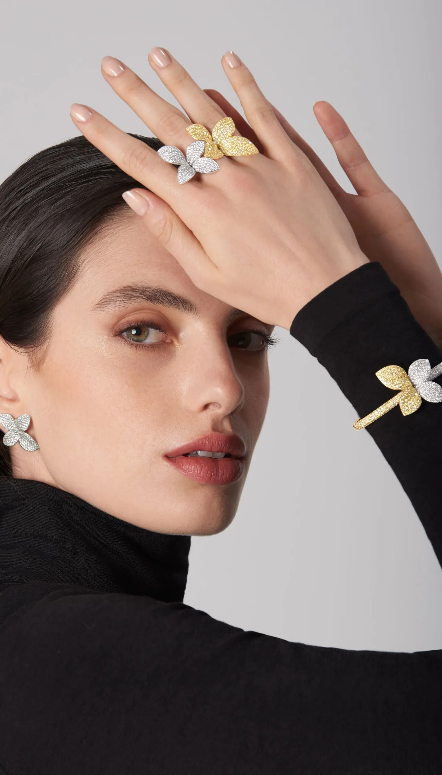 Pasquale Bruni GIARDINI SEGRETI AURA RING- White Gold|Rings