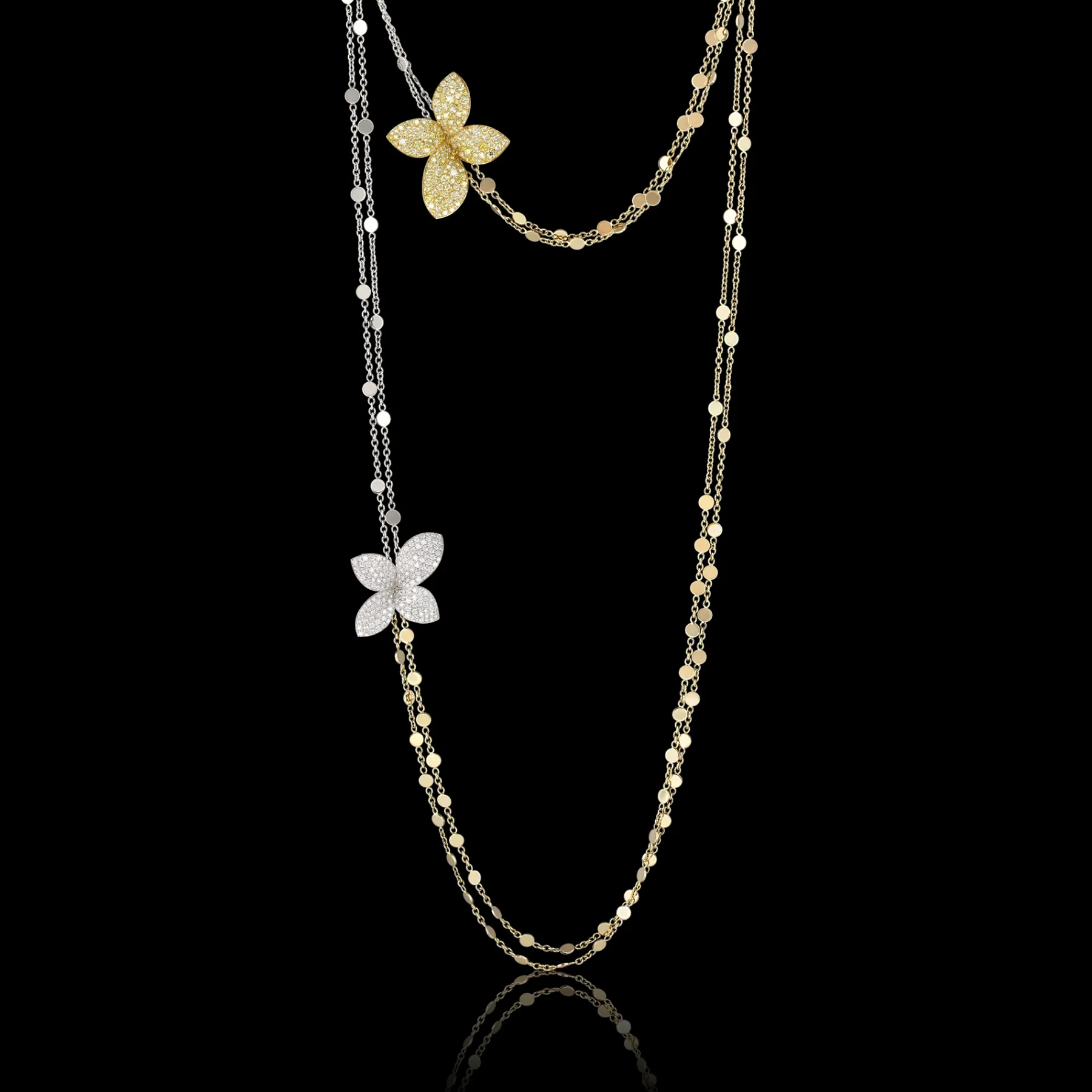 Pasquale Bruni GIARDINI SEGRETI AURA SAUTOIR- White Gold|Necklaces