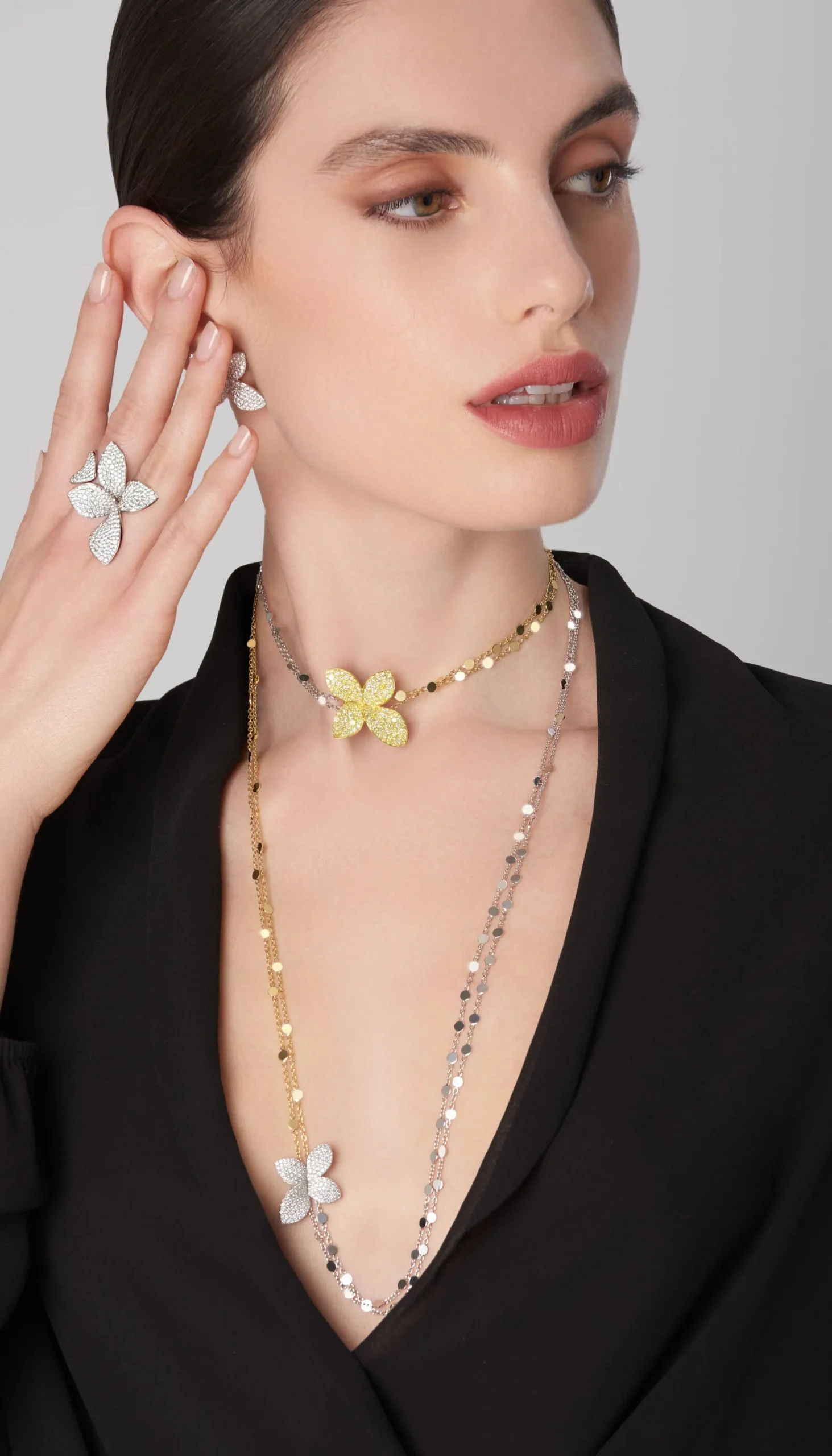 Pasquale Bruni GIARDINI SEGRETI AURA SAUTOIR- White Gold|Necklaces