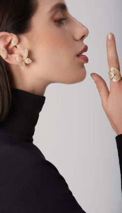 Pasquale Bruni GIARDINI SEGRETI EAR CUFF- Rose Gold|Earrings