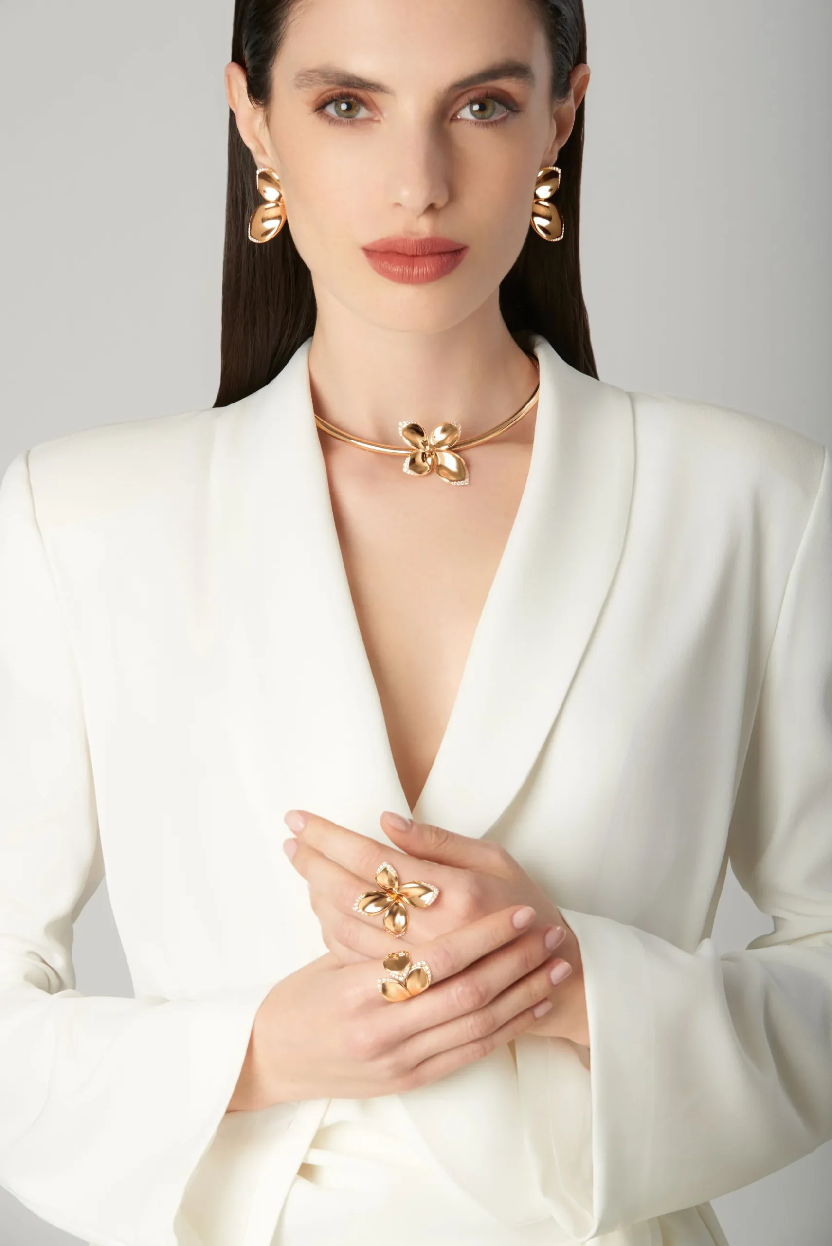 Pasquale Bruni GIARDINI SEGRETI EARRINGS- Rose Gold|Earrings