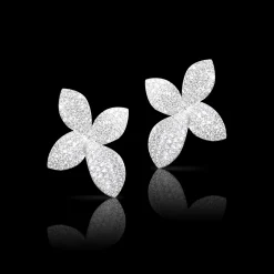 Pasquale Bruni GIARDINI SEGRETI EARRINGS- White Gold|Earrings