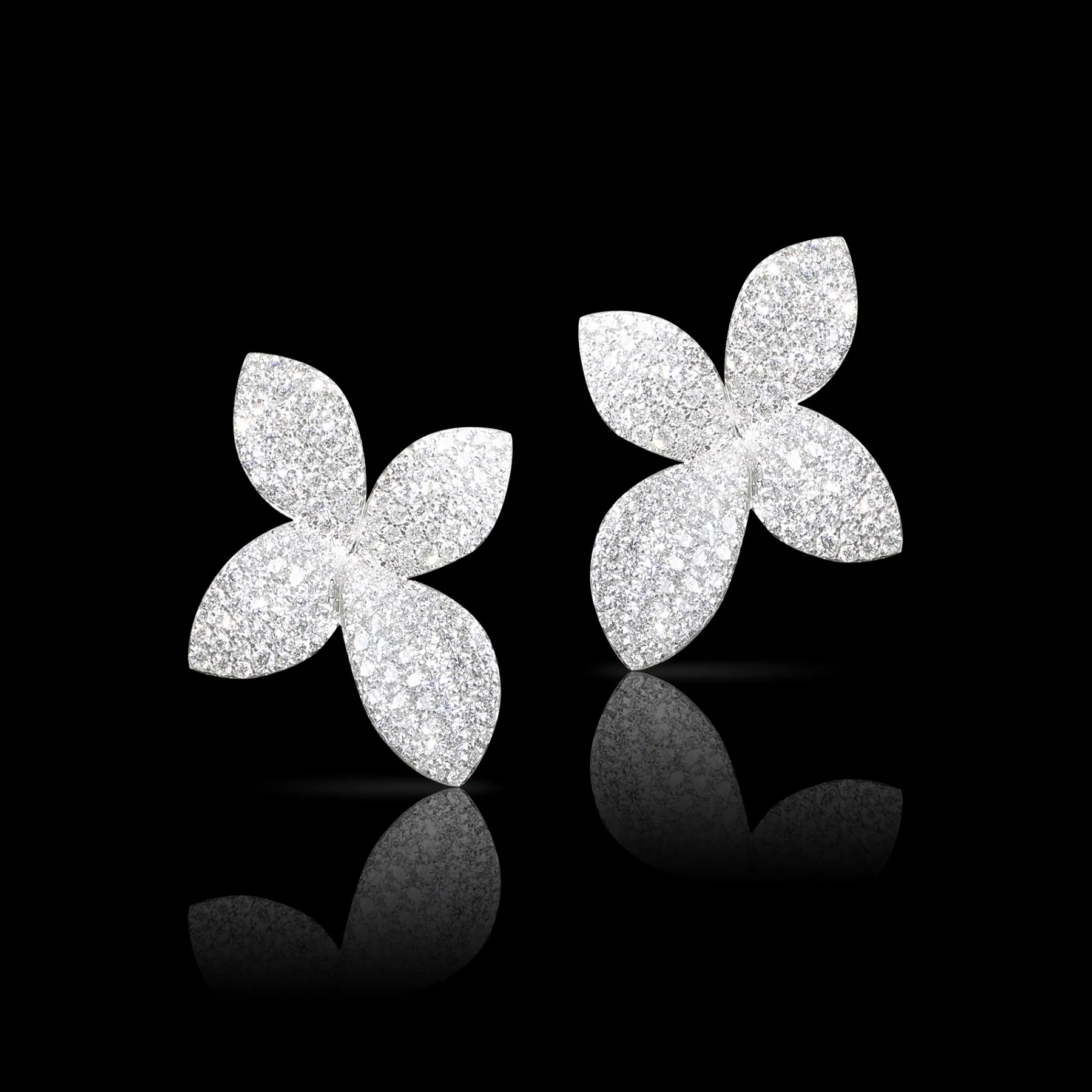 Pasquale Bruni GIARDINI SEGRETI EARRINGS- White Gold|Earrings