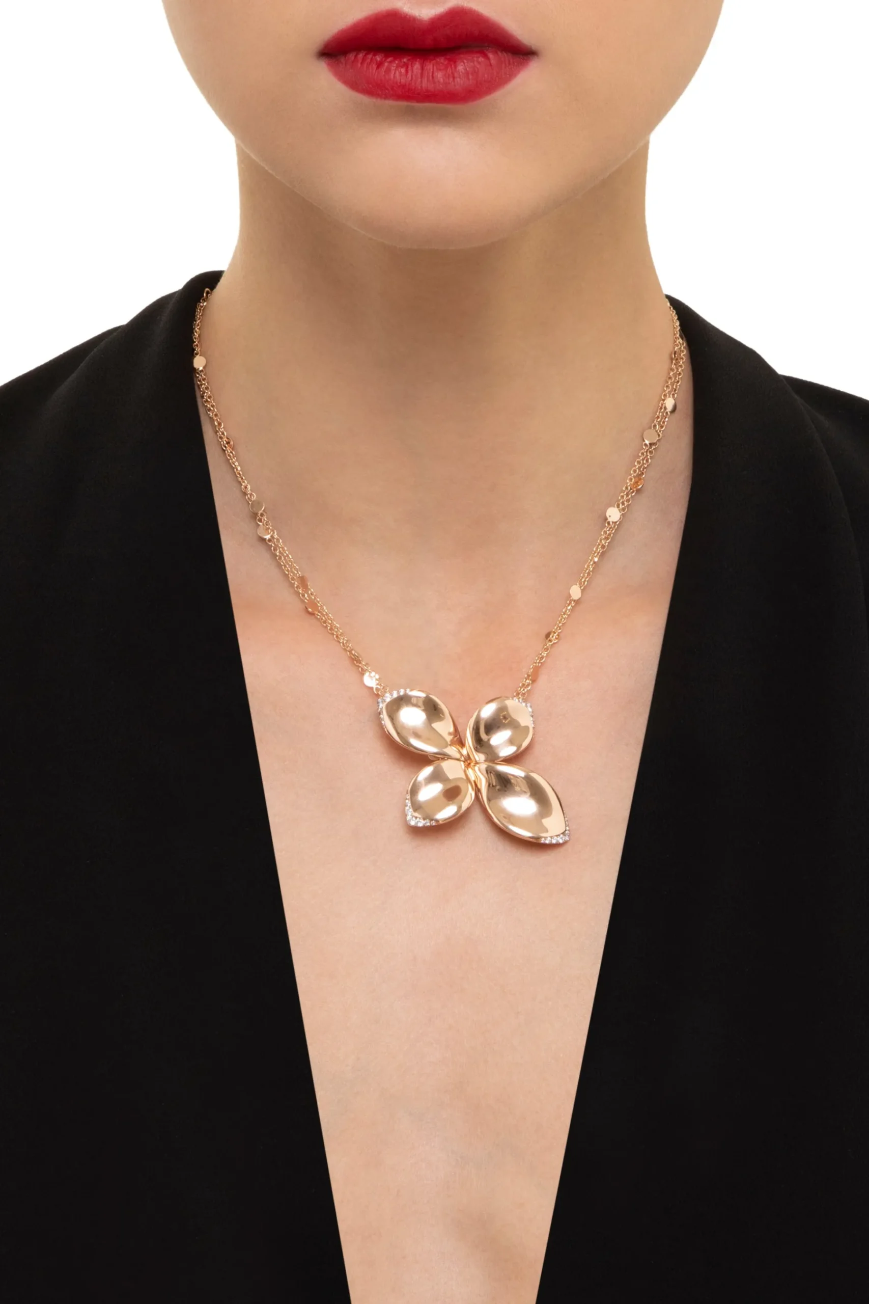 Pasquale Bruni GIARDINI SEGRETI NECKLACE- Rose Gold|Necklaces
