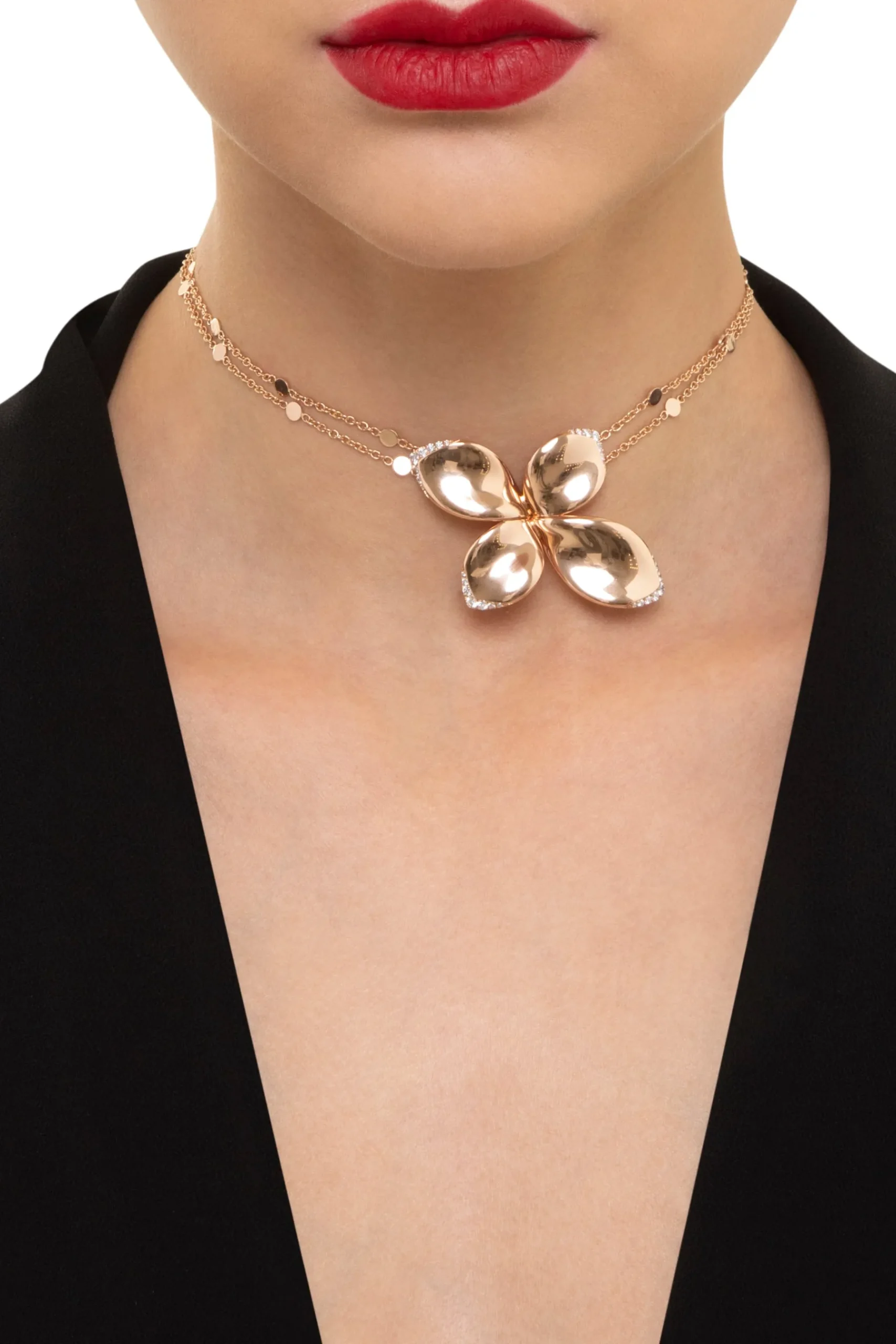 Pasquale Bruni GIARDINI SEGRETI NECKLACE- Rose Gold|Necklaces