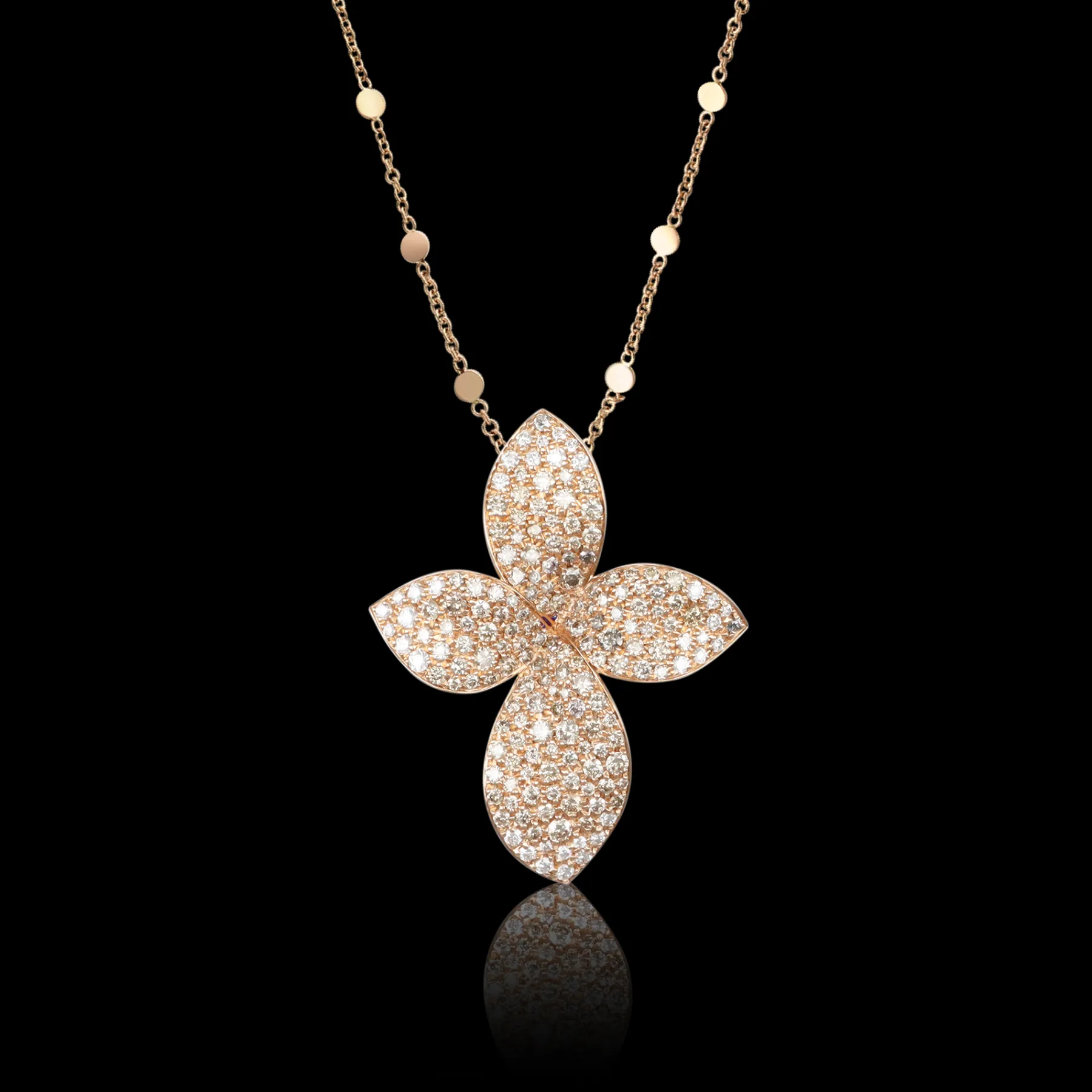 Pasquale Bruni GIARDINI SEGRETI NECKLACE- Rose Gold|Necklaces