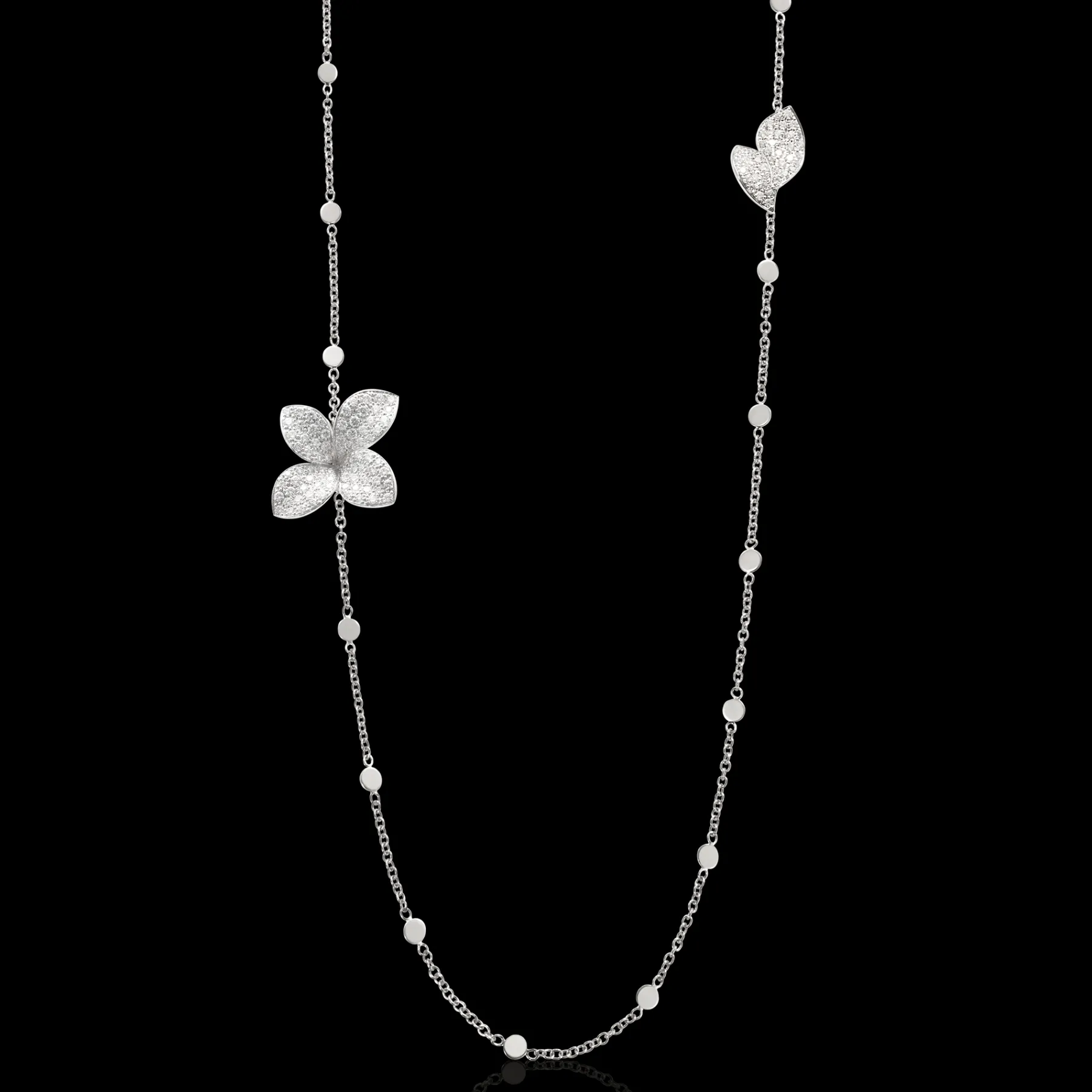 Pasquale Bruni GIARDINI SEGRETI OPERA NECKLACE- White Gold|Necklaces