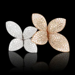 Pasquale Bruni GIARDINI SEGRETI RING- White Gold|Rose Gold
