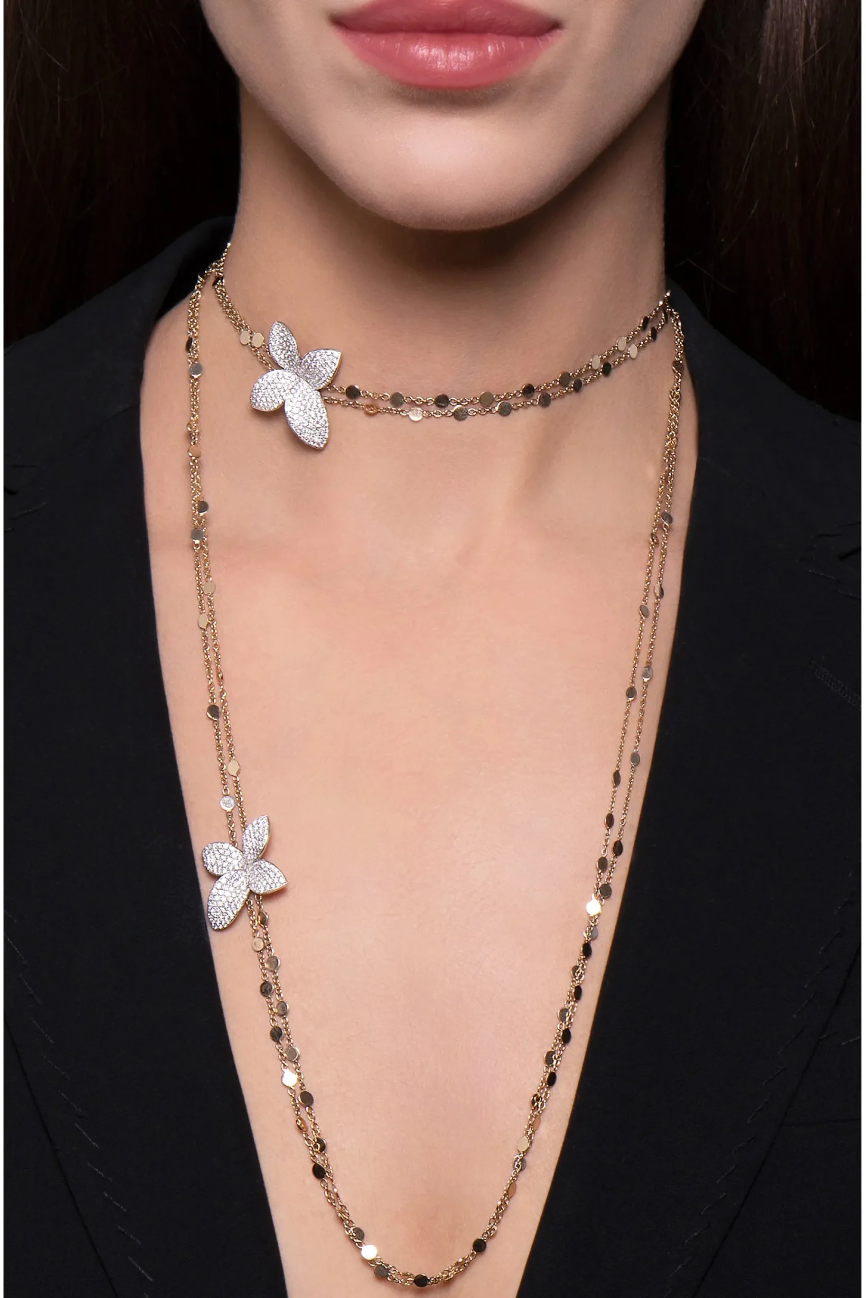 Pasquale Bruni GIARDINI SEGRETI SAUTOIR- White Gold|Necklaces