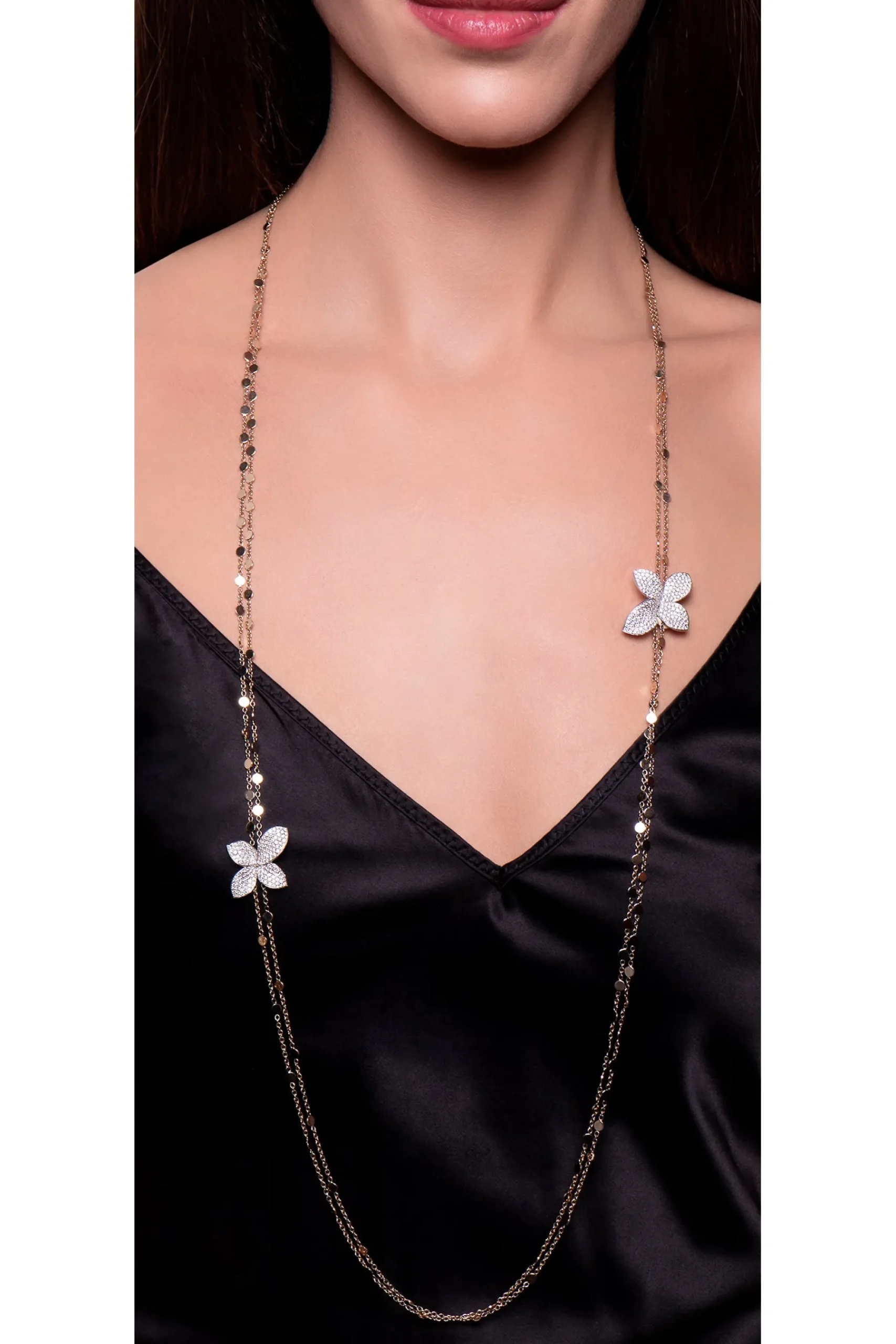 Pasquale Bruni GIARDINI SEGRETI SAUTOIR- White Gold|Necklaces