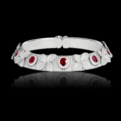 Pasquale Bruni HEART TO EARTH COLLIER- Rubellite|White Gold