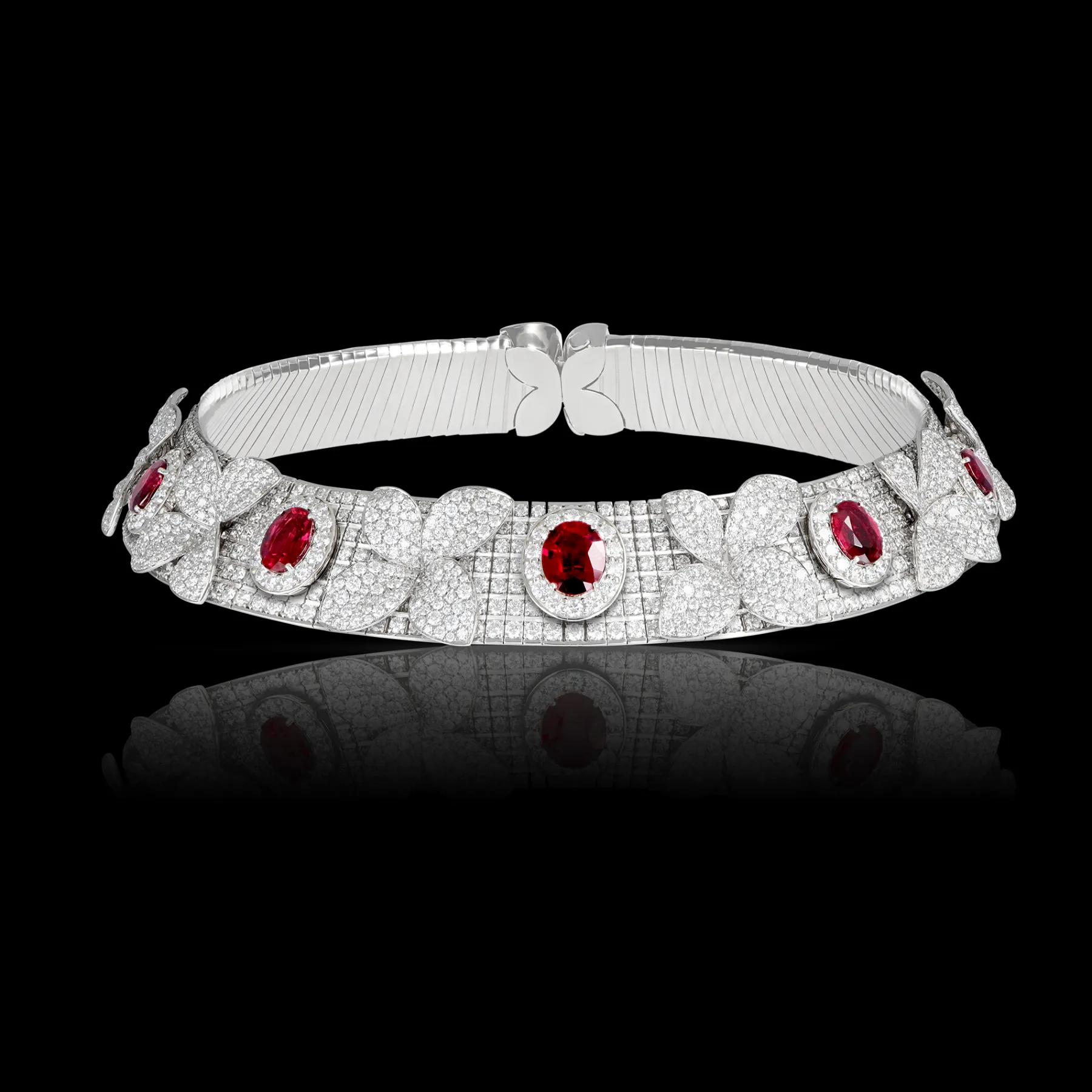 Pasquale Bruni HEART TO EARTH COLLIER- Rubellite|White Gold