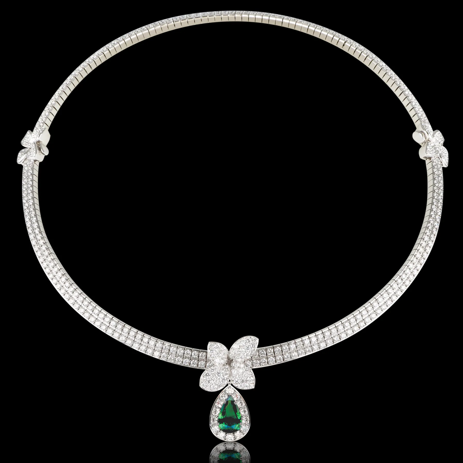 Pasquale Bruni HEART TO EARTH COLLIER COMBINATION- Emerald|Heart To Earth