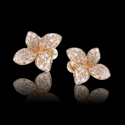 Pasquale Bruni PETIT GARDEN EARRINGS- Rose Gold|Earrings