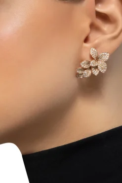 Pasquale Bruni PETIT GARDEN EARRINGS- Rose Gold|Earrings