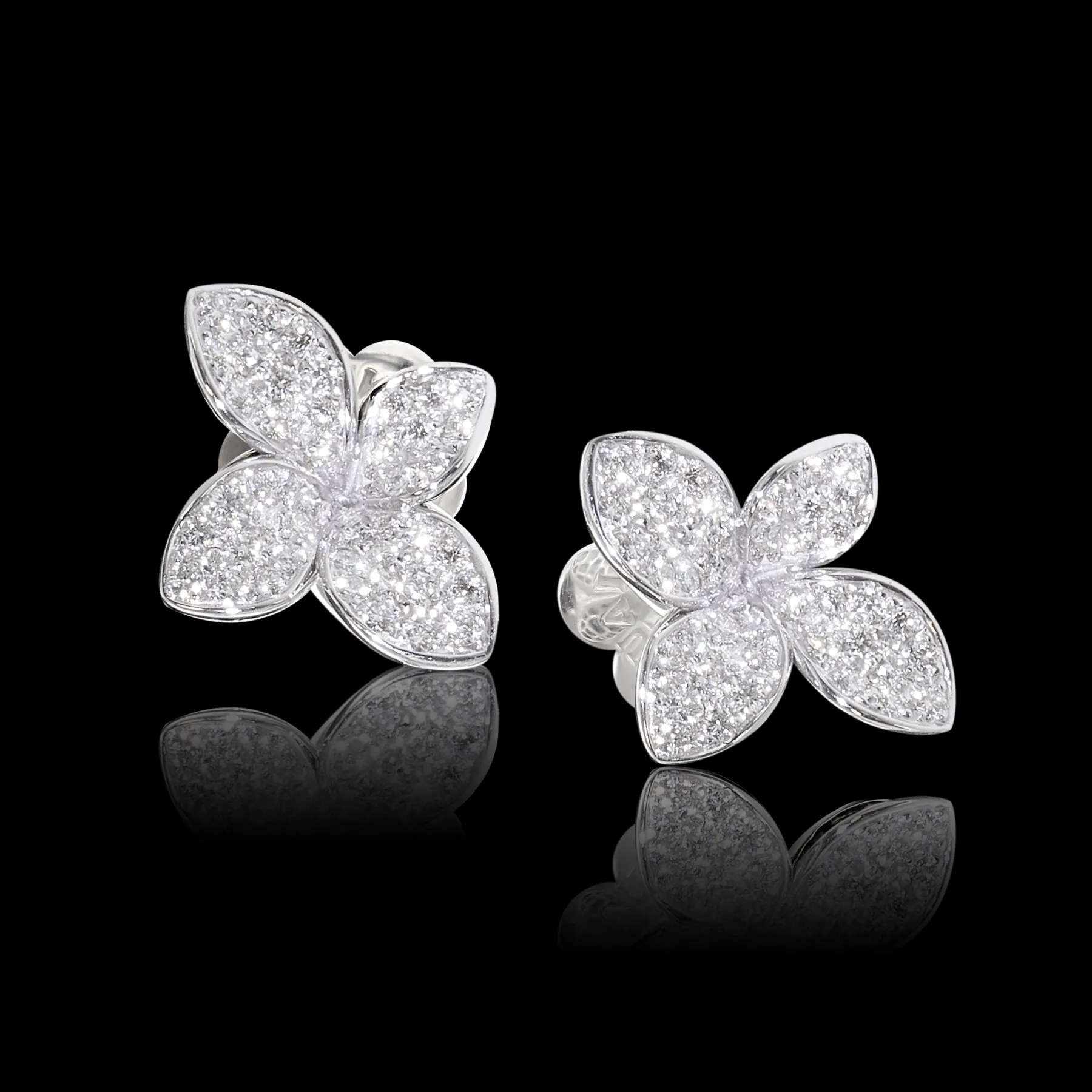 Pasquale Bruni PETIT GARDEN EARRINGS- White Gold|Earrings