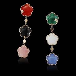 Pasquale Bruni PETIT JOLI BOUQUET EARRINGS- Agate|Rose Gold