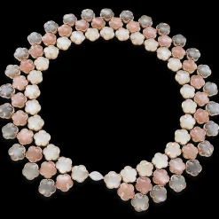 Pasquale Bruni PETIT JOLI BOUQUET LUNAIRE COLLIER- Moonstone|Rose Gold