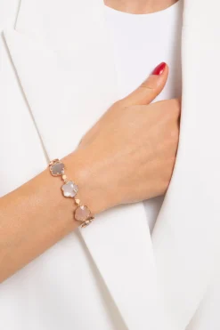 Pasquale Bruni PETIT JOLI BOUQUET LUNAIRE BRACELET- Moonstone|Rose Gold