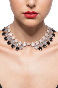 Pasquale Bruni PETIT JOLI BOUQUET LUNAIRE COLLIER- Moonstone|Rose Gold