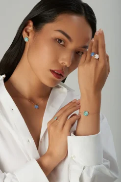 Pasquale Bruni PETIT JOLI BRACELET- Moonstone|Turquoise