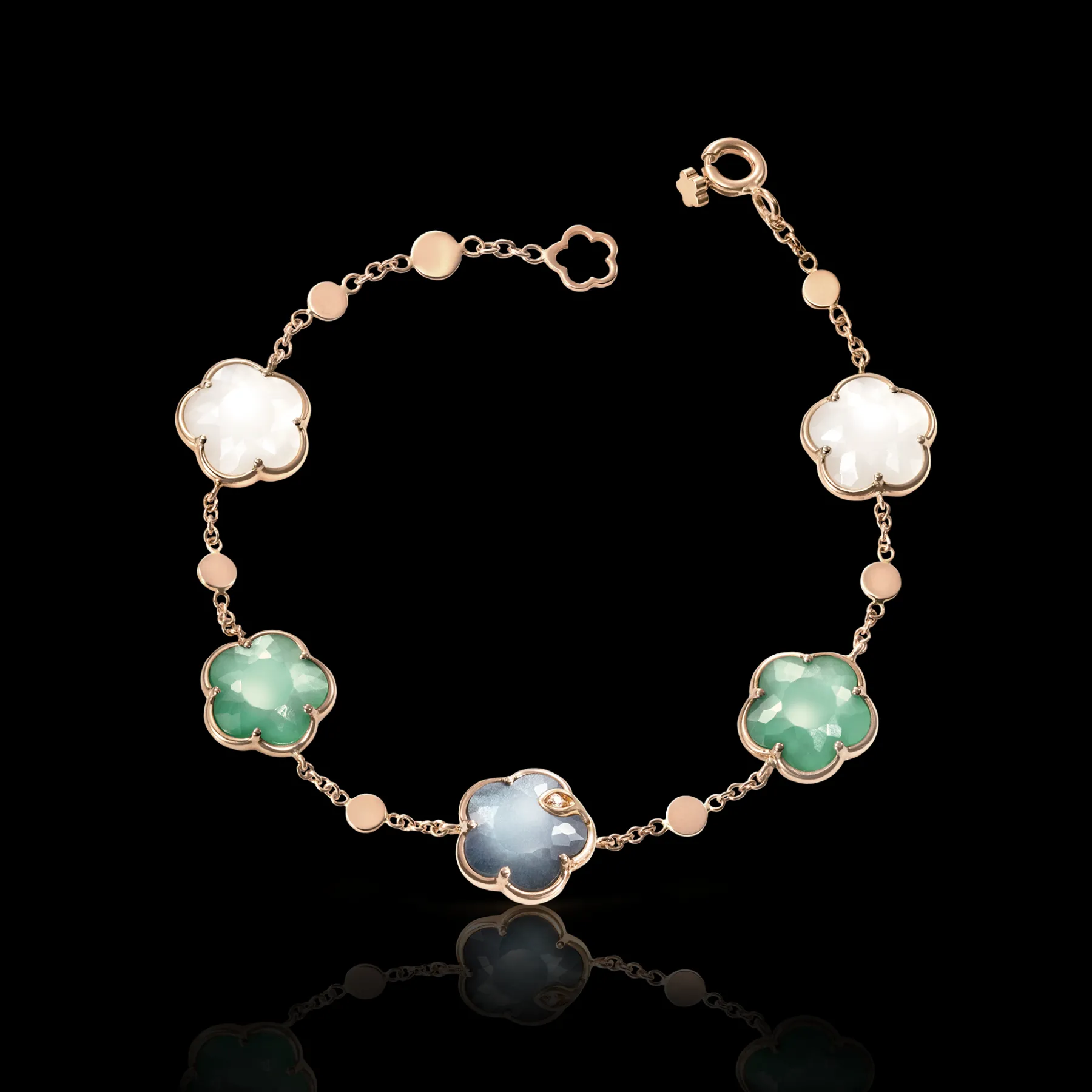 Pasquale Bruni PETIT JOLI LUNAIRE BRACELET- Moonstone|Rose Gold