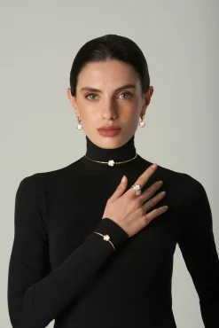 Pasquale Bruni PETIT JOLI LUNAIRE BRACELET- Moonstone|Rose Gold