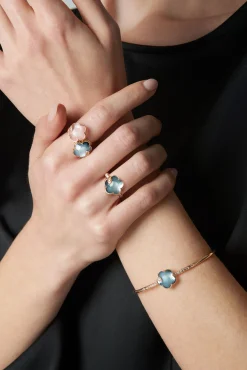 Pasquale Bruni PETIT JOLI LUNAIRE BRACELET- Rose Gold|Moonstone