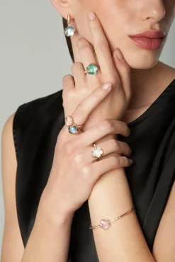 Pasquale Bruni PETIT JOLI LUNAIRE BRACELET- Moonstone|Rose Gold