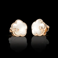 Pasquale Bruni PETIT JOLI LUNAIRE EARRINGS- Moonstone|Rose Gold
