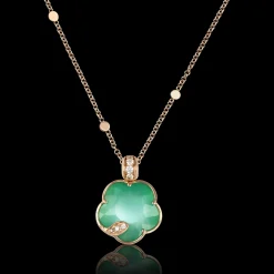 Pasquale Bruni PETIT JOLI LUNAIRE NECKLACE- Moonstone|Agate