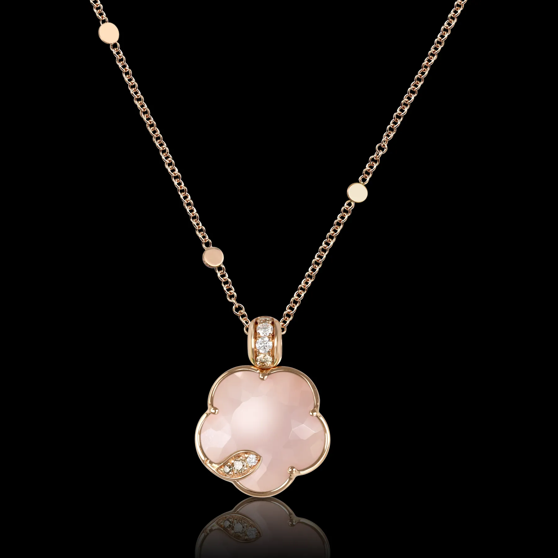 Pasquale Bruni PETIT JOLI LUNAIRE NECKLACE- Moonstone|Necklaces