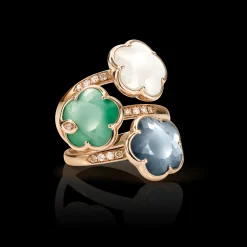 Pasquale Bruni PETIT JOLI LUNAIRE RING- Moonstone|Agate