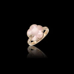 Pasquale Bruni PETIT JOLI LUNAIRE RING- Moonstone|Rose Gold