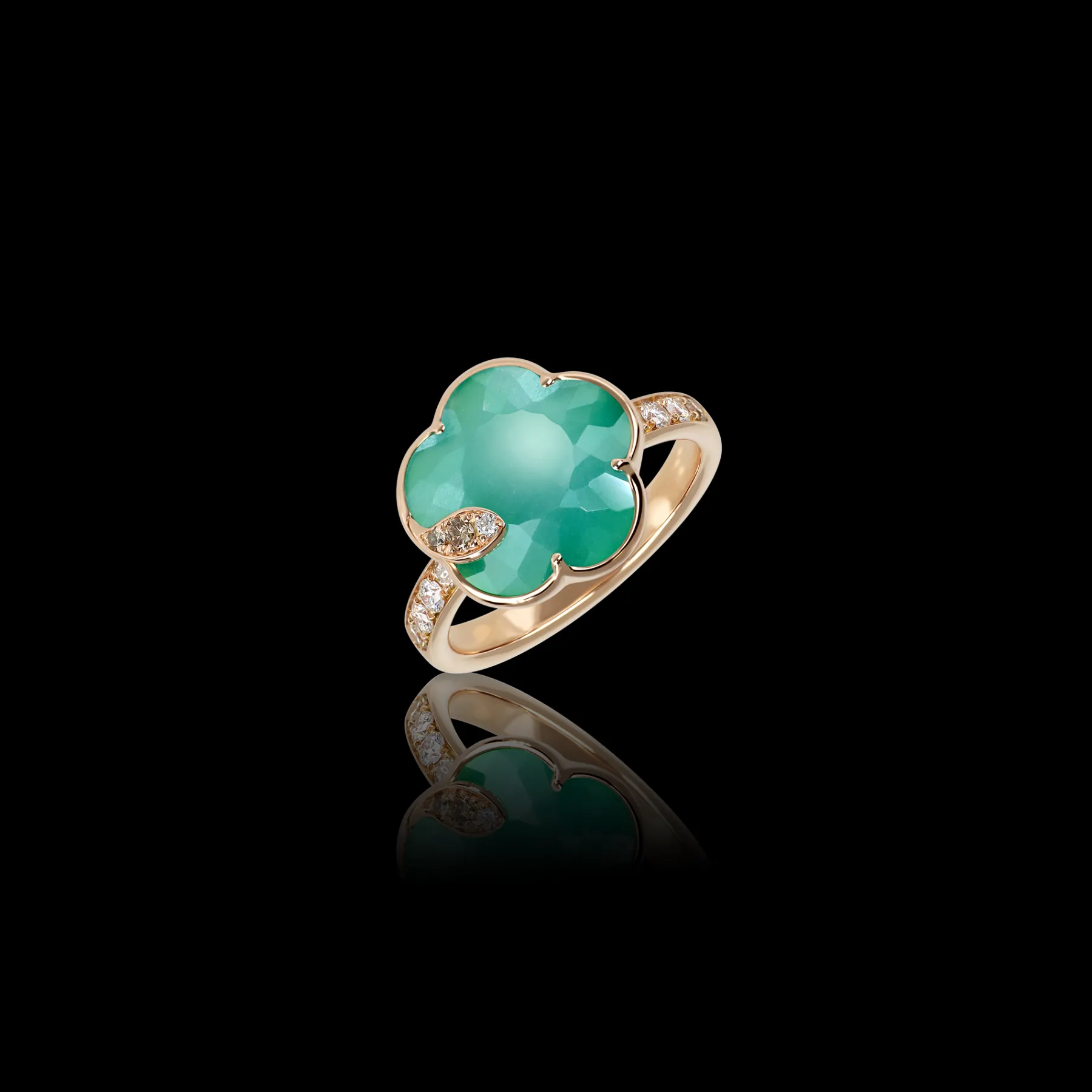 Pasquale Bruni PETIT JOLI LUNAIRE RING- Moonstone|Agate